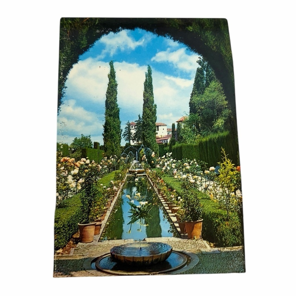 Vintage Kolor-Zerkowitz Postcard - Granada, Spain
